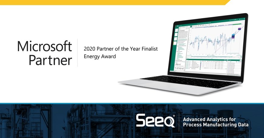 Seeq er godkendt som finalist til Energy 2020 Microsoft Partner of the Year